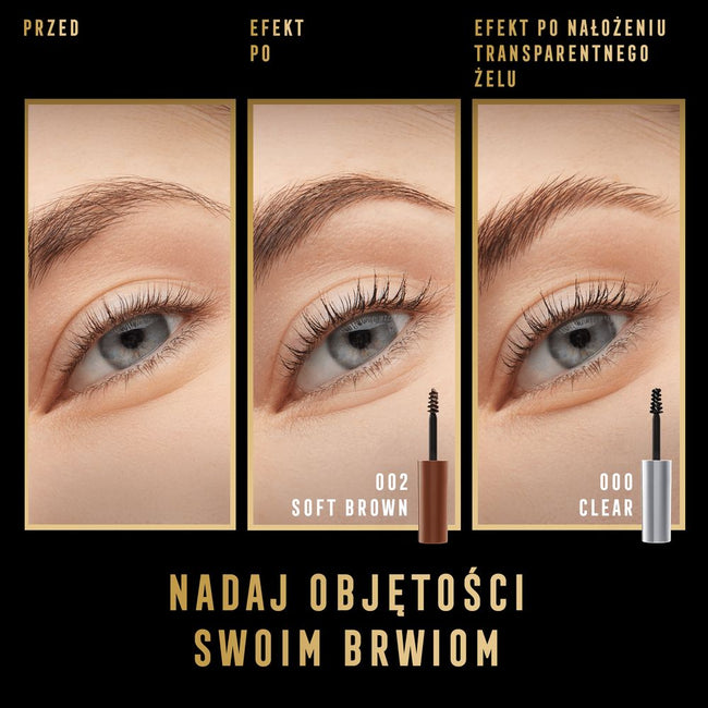 Max Factor 2000 Calorie Brow Gel stylizujący żel do brwi  4.5ml