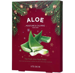 It's Skin The Fresh Aloe Mask Sheet zestaw maseczek w płachcie z wyciągiem z aloesu 5x20g