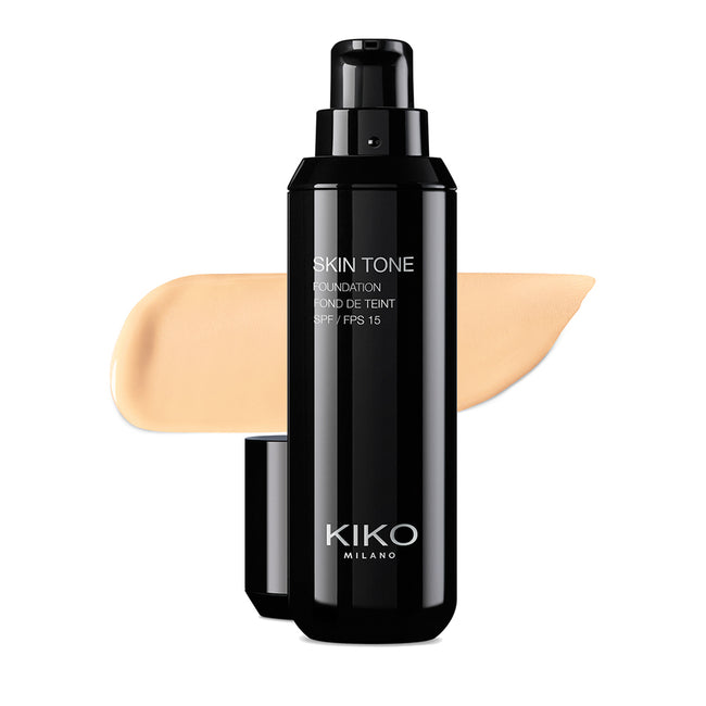 KIKO Milano Skin Tone Foundation rozświetlający podkład we fluidzie SPF 15