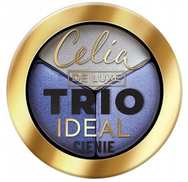 Celia De Luxe Trio Ideal prasowane cienie do powiek 304 4g