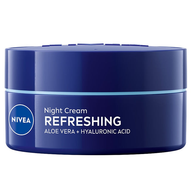 Nivea Night Cream Refreshing odświeżający krem do twarzy na noc 50ml