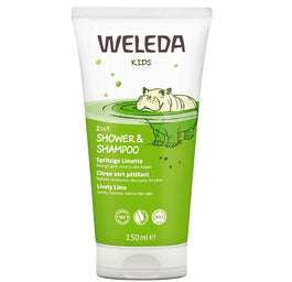 Weleda Kids 2w1 szampon i płyn do mycia ciała Lively Lime 150ml