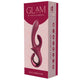 Dream Toys Glam Duo Vibrator wibrator duo z powiększoną główką Czerwony
