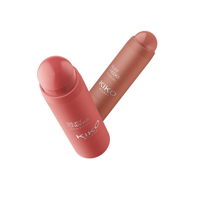 KIKO Milano Silky Cheeks Blush Set zestaw róż w sztyfcie 2x5g