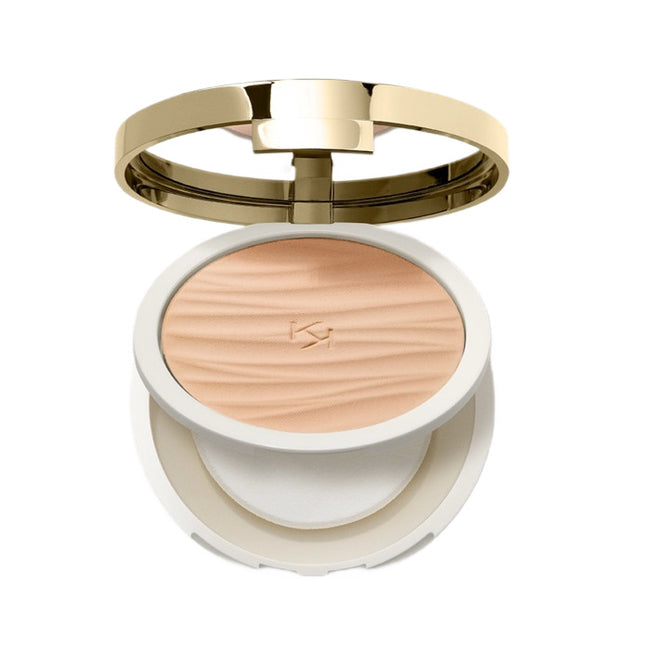 KIKO Milano Gold Reflections Summerproof Powder Foundation SPF50 matujący podkład w pudrze 06 Caramel 9g