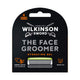 Wilkinson The Face Groomer wkład z 5 ostrzami i żelem nawilżającym 4szt