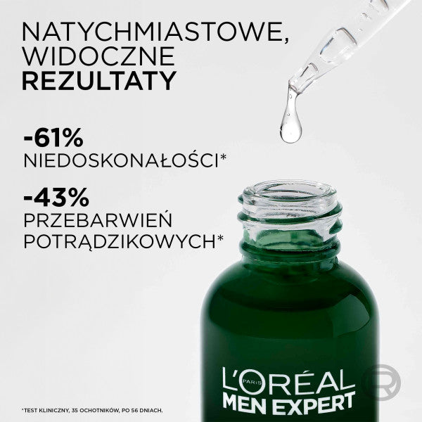 L'Oreal Paris Men Expert Derma Control serum przeciw niedoskonałościom z niacynamidem 30ml