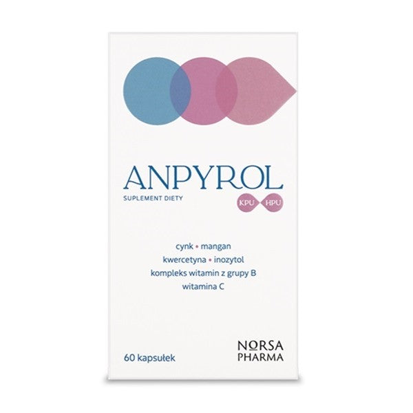 Norsa Pharma Anpyrol KPU/HPU suplement diety 60 kapsułek
