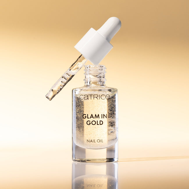 Catrice Glam In Gold Nail Oil olejek do paznokci 8ml