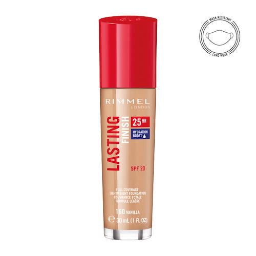 Rimmel Lasting Finish 25HR SPF20 długotrwały podkład do twarzy