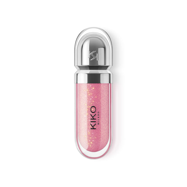 KIKO Milano 3D Hydra Lipgloss zmiękczający błyszczyk do ust z efektem 3D 26 Sparkling Hibiscus Pink 6.5ml