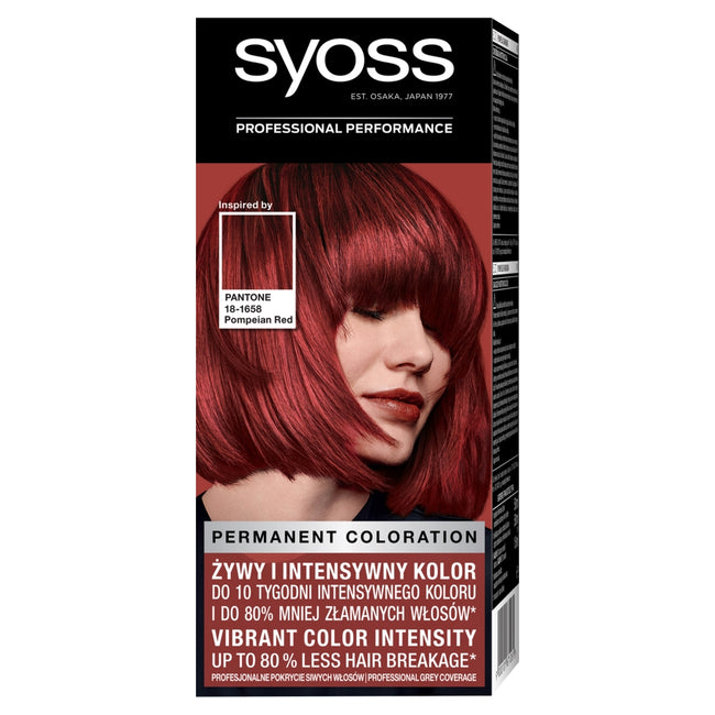 Syoss Permanent Coloration Pantone farba do włosów trwale koloryzująca