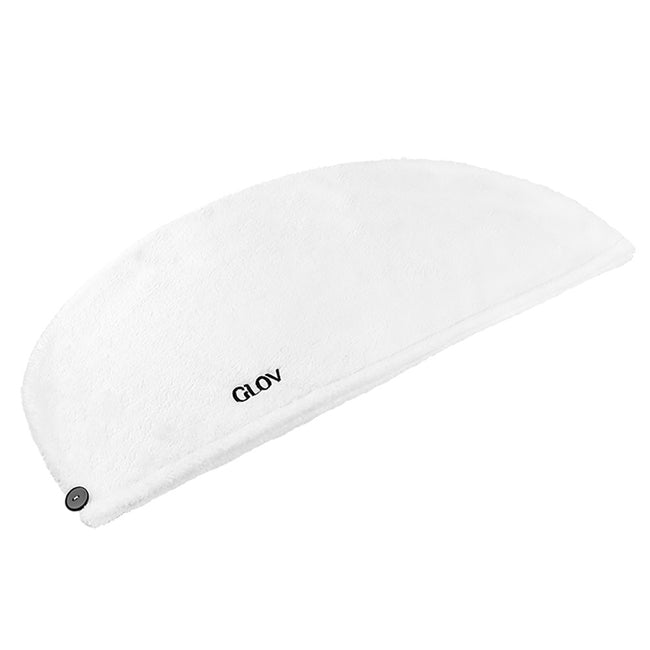 Glov Soft Hair Wrap ultralekki ręcznik do włosów Fluffy White