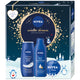 Nivea Winter Dream zestaw żel pod prysznic 250ml + odżywcze mleczko do ciała 250ml + krem uniwersalny 100ml