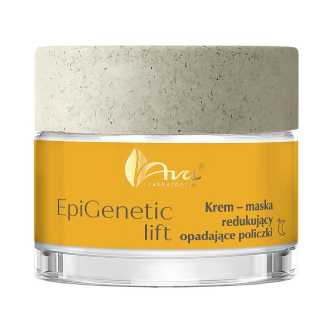 Ava Laboratorium EpiGenetic Lift krem-maska redukujący opadające policzki typu chomiki na noc 50ml