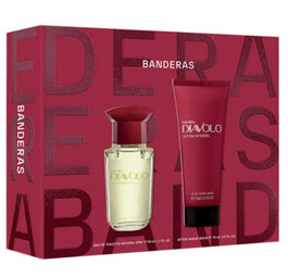 Antonio Banderas Diavolo for Men zestaw woda toaletowa spray 50ml + balsam po goleniu 75ml