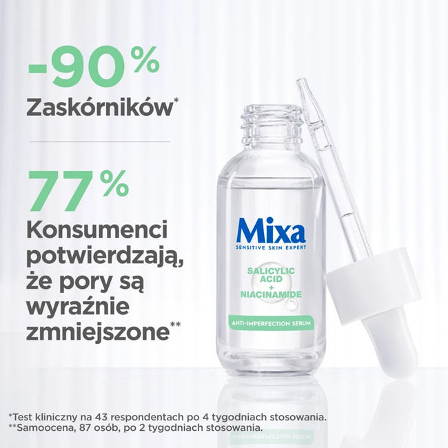 MIXA Lab serum przeciw niedoskonałościom Kwas Salicylowy + Niacynamid 30ml