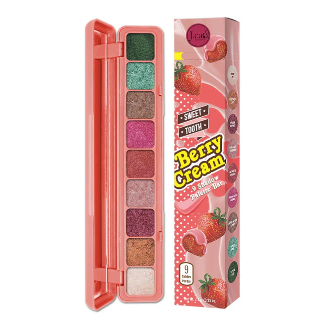 J.Cat Beauty Sweet Tooth 9 Shadow Palette Bar paleta cieni do oczu
