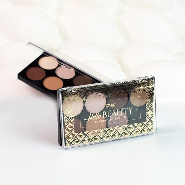 Quiz Cosmetics Hello Beauty Eyeshadow Palette paletka cieni do oczu