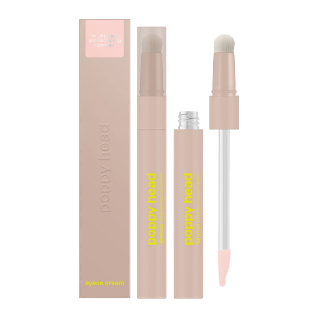Poppy Head Eyece Cream rozświetlająco-korygujący korektor pod oczy 1szt.