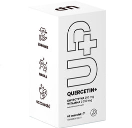 UP Health Pharma Quercetin+ UP kwercetyna suplement diety 60 kapsułek