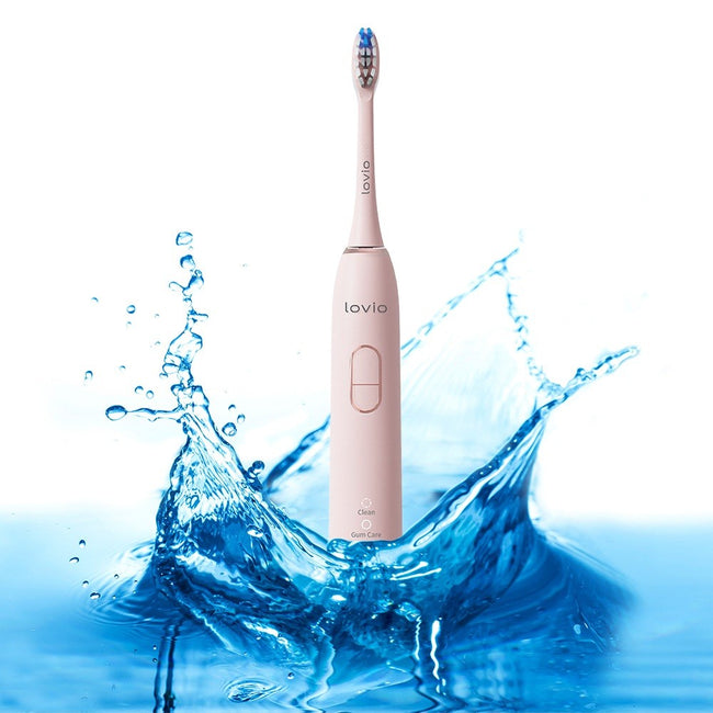 Lovio SonicProtect PRO szczoteczka elektryczna soniczna Różowa LVTB124PK + 5 końcówek