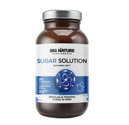 Big Nature Sugar Solution suplement diety 90 kapsułek