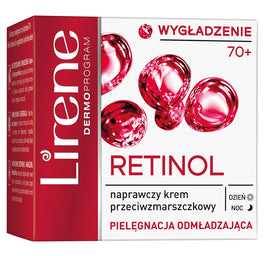 Lirene Retinol naprawczy krem przeciwzmarszczkowy na dzień i na noc 70+ 50ml