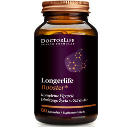 Doctor Life LongerLife Booster wsparcie zdrowia suplement diety 60 kapsułek