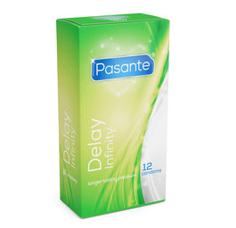 Pasante Delay Infinity prezerwatywy opóźniające wytrysk 12szt