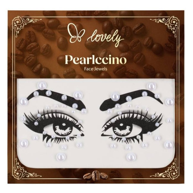 Lovely Pearlccino Face Jewels samoprzylepne perełki na twarz