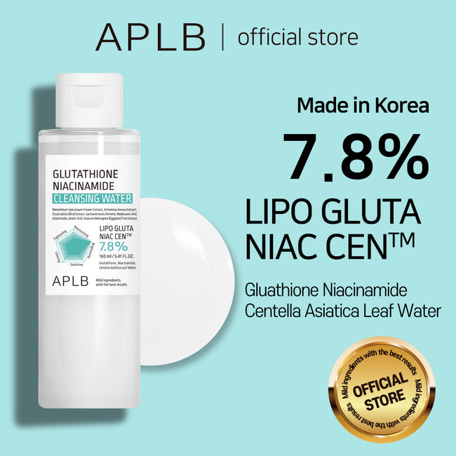 APLB Glutathione Niacinamide Cleansing Water oczyszczająca woda do twarzy 160ml