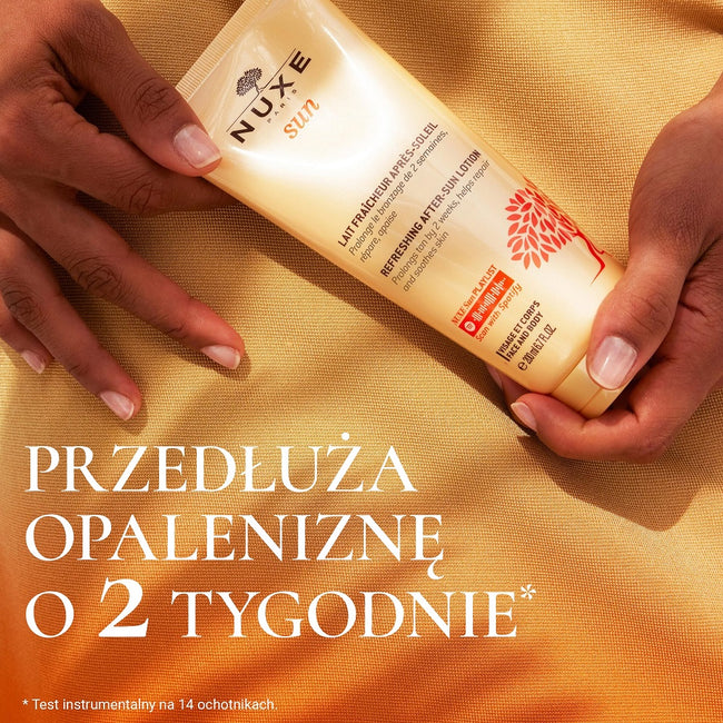 Nuxe Sun zestaw olejek do opalania twarzy i ciała SPF50 150ml + balsam po opalaniu 100ml