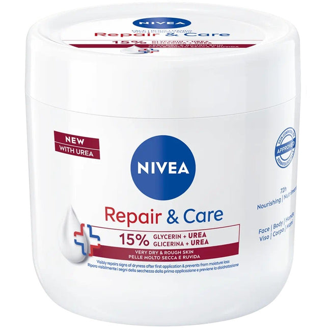 Nivea Repair & Care krem nawilżająco-regenerujący z mocznikiem 400ml