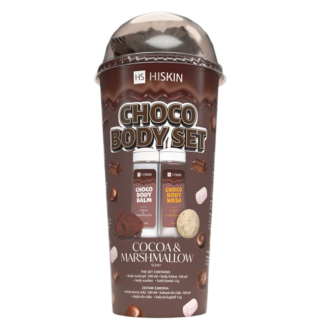 HiSkin Choco Body Set zestaw do kąpieli i pielęgnacji ciała