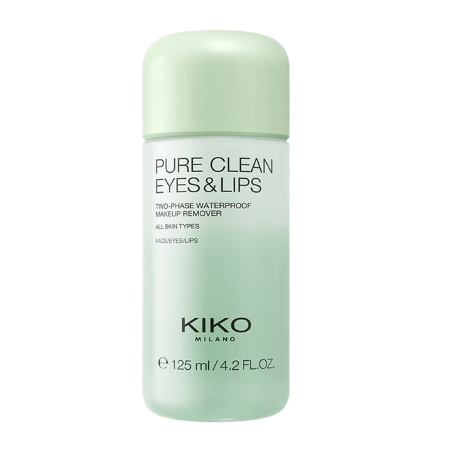 KIKO Milano Pure Clean Eyes&Lips dwufazowy płyn do demakijażu oczu i ust 125ml