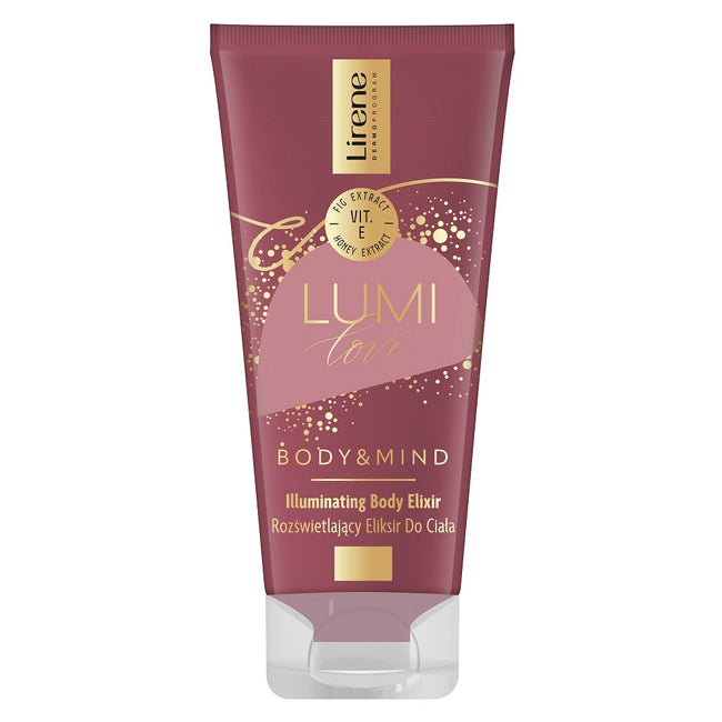 Lirene Body & Mind rozświetlający eliksir do ciała LumiLove 175ml