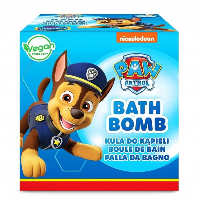 Paw Patrol Bath Bomb musująca kula do kąpieli Chase Jeżyna 165g