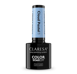 Claresa Color Soak Off UV/LED Cloud Pastel lakier hybrydowy 5g