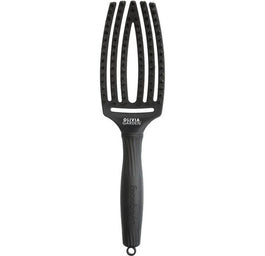 Olivia Garden FingerBrush Combo Medium szczotka do włosów Full Black