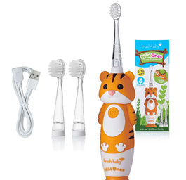 Brush-Baby WildOnes szczoteczka soniczna dla dzieci 0-10l Tiger