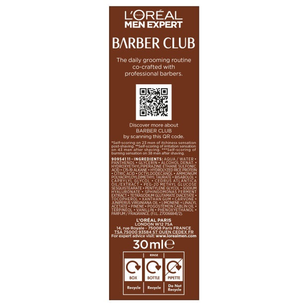 L'Oreal Paris Men Expert Barber Club regenerujące serum 30ml