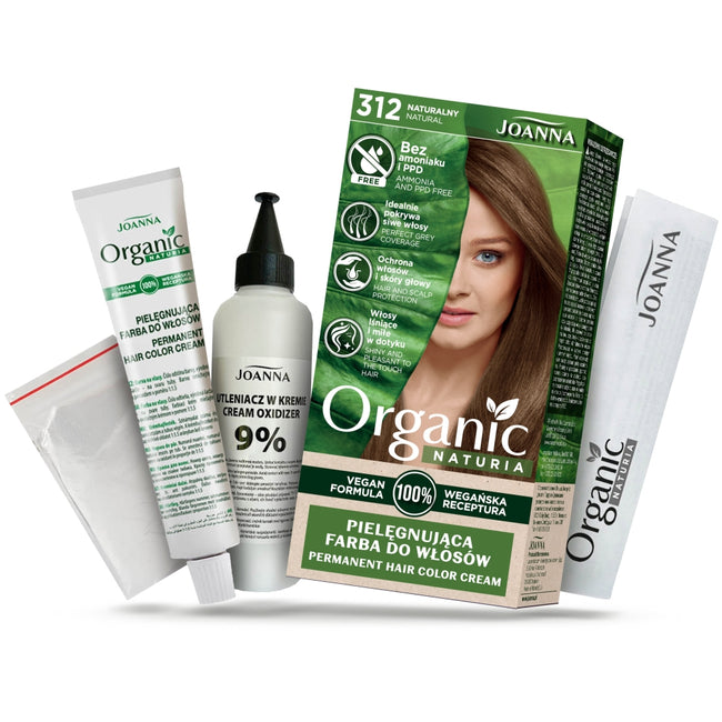 Joanna Naturia Organic pielęgnująca farba do włosów