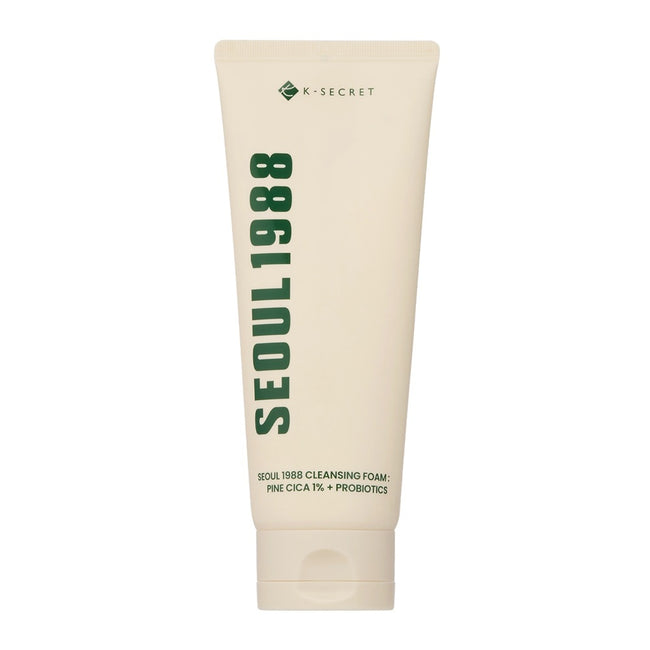 K-SECRET Seoul 1988 Cleansing Foam Pine Cica 1% + Probiotics delikatna pianka myjąca 150ml