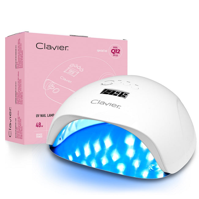 Clavier Profesjonalna lampa do paznokci Q12 UV/LED 48W