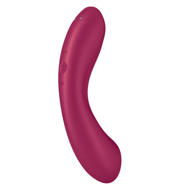 Satisfyer Curvy Trinity 1 stymulator łechtaczki z wibracjami Red