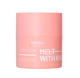 Veoli Botanica Melt With Kindness emulgujące masełko łagodzące do zmywania makijażu i SPF do skóry naczyniowej 40g