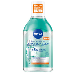 Nivea Derma Skin Clear płyn micelarny do demakijażu z 5% serum 400ml