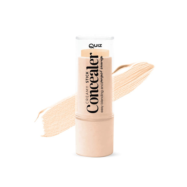 Quiz Cosmetics Creamy Stick Concealer korektor na niedoskonałości wzbogacony mieszanką olei i witaminą E