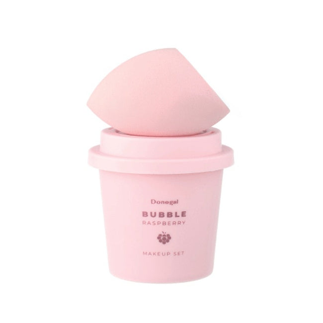 Donegal Bubble Raspberry gąbka do makijażu + etui 4367